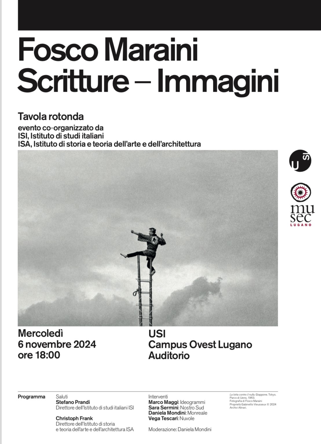 2024.11.6 Locandina Maraini USI