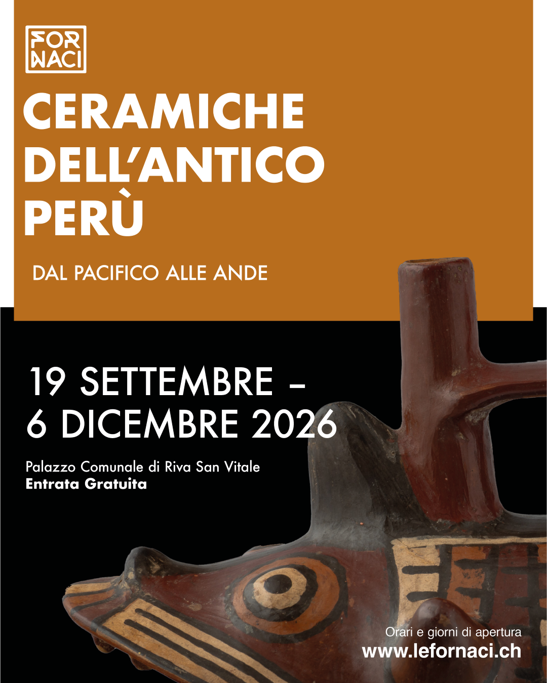 A RIVA SAN VITALE. CERAMICHE DELL’ANTICO PERÙ